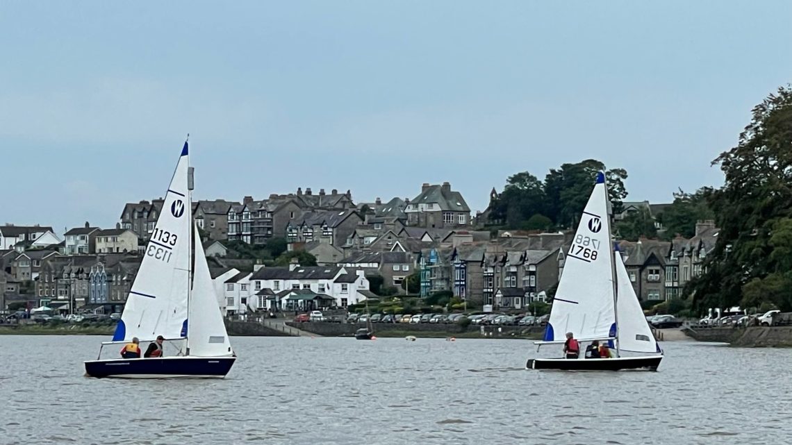 Wanderers Race Monday - Arnside behind